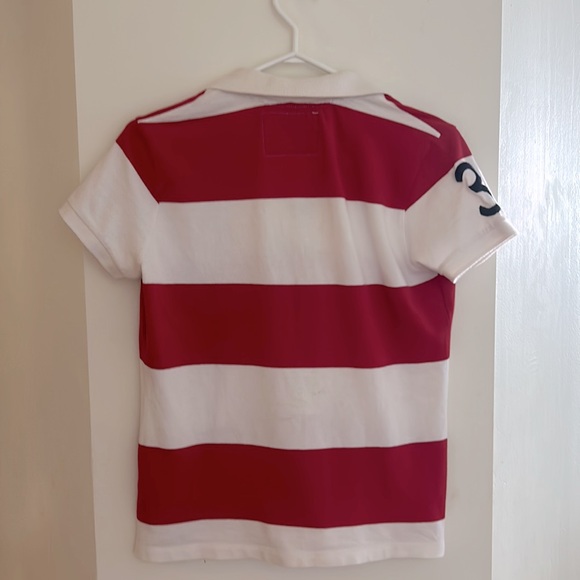 PINK & WHITE POLO SHIRT💖🔥 - Picture 2 of 3